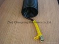 Changrong auto spare parts trailer and truck air brake hose Air coil 2
