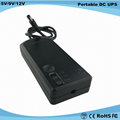  Hot selling 5V/9V/12V mini UPS battery for Emergency Power System
