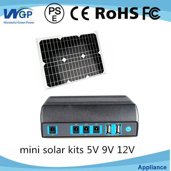 20-30W solar power system solar  portable kit for home use 2
