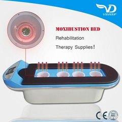 Moxibustion bed body treatment machine