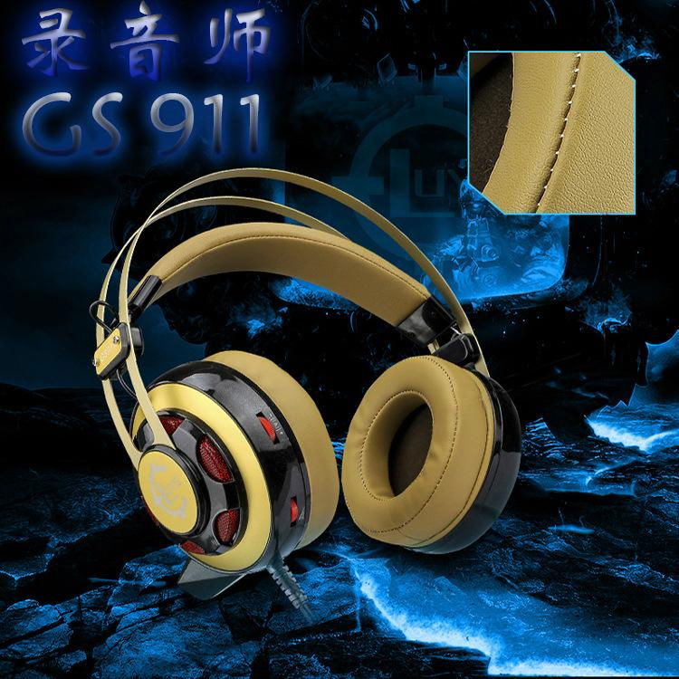 Newest fashion USB gaming headset 4