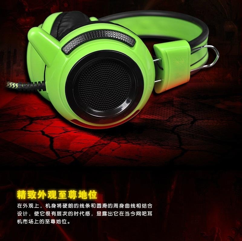 Hot Colorfull Computer headphones with microphone 5