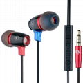 New fashion Metal earphone for iphone 4