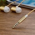 High quality Metal earphone for iphone Mobile 5