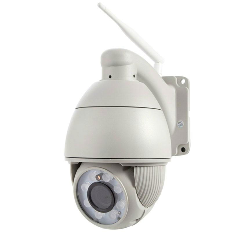 Ikevision IP008 Outdoor Wireless 720P PTZ Dome Waterproof Onvif P2P Camera IP