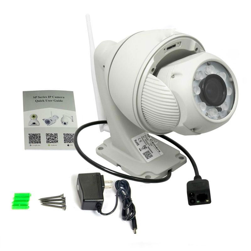 Ikevision IP008 Outdoor Wireless 720P PTZ Dome Waterproof Onvif P2P