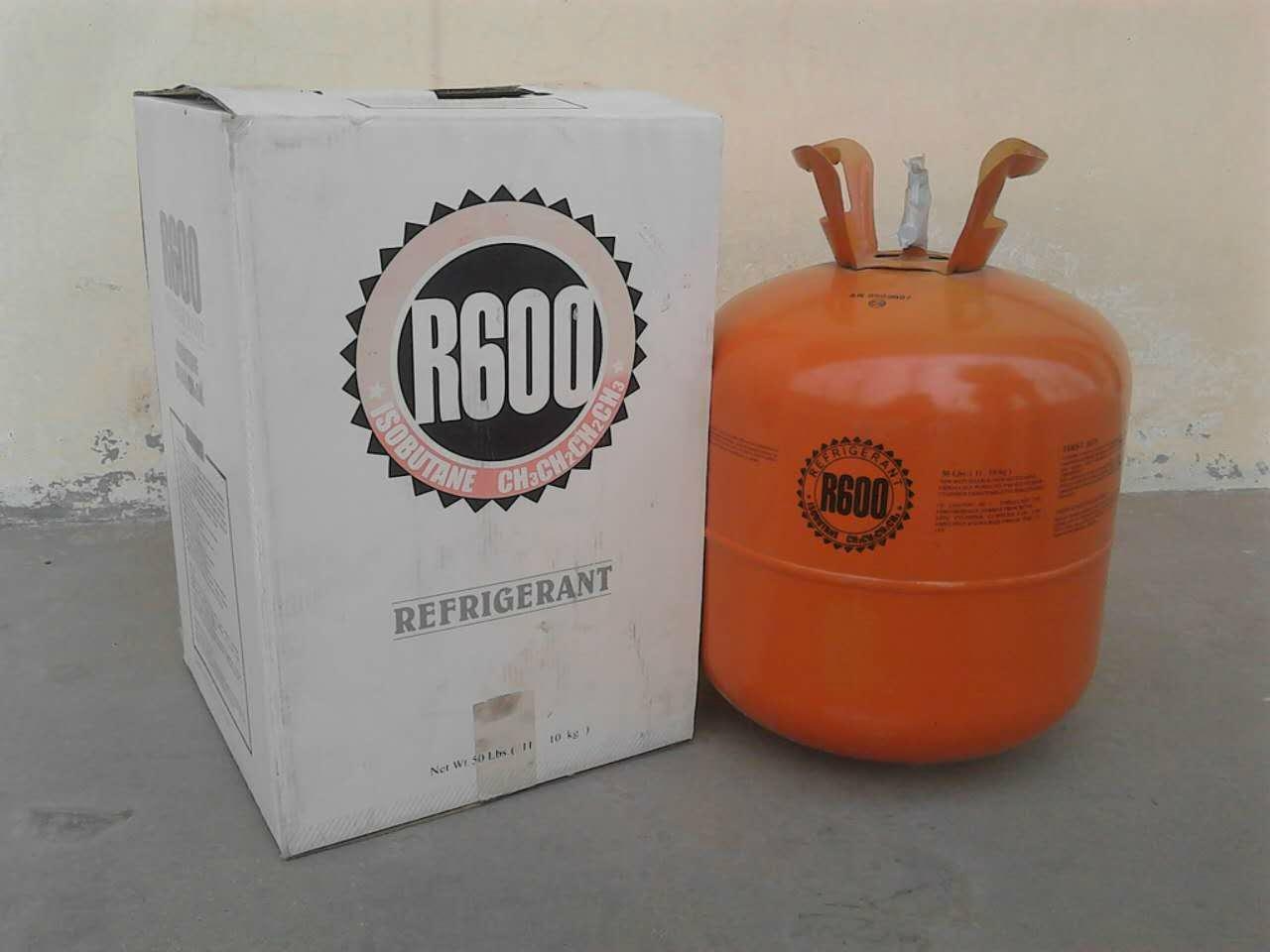 R600a 118L 50KG 110LB Isobutane Environmental Friendly High Purity