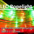 4 wires LED flexible Rectangle rope