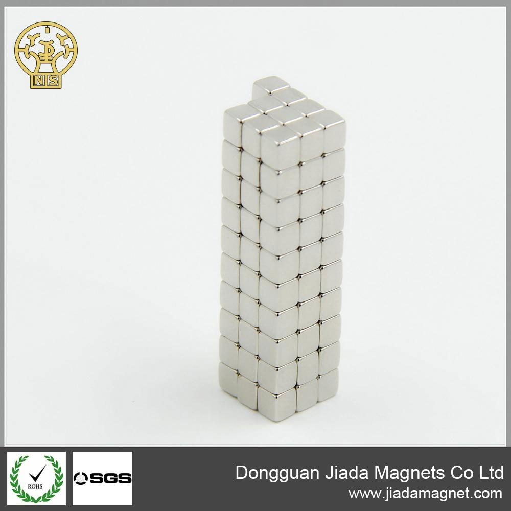   Neodymium N45M Small Cube Magnets