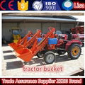 3.small farm used tractor with bucket for machine season sale