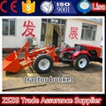 4.China Tractor wheel loaders ZL-904 with 300kg rated load