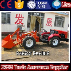 16.alibaba wholesale low price tractor with bucket