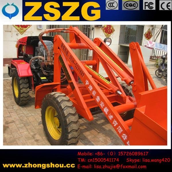 18.2wd tractor with quick change bucket