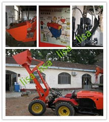 20.tractor front loader with 2 in 1