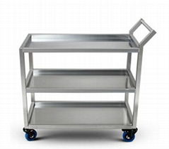 3-Shelf heavy duty stainless steel stock