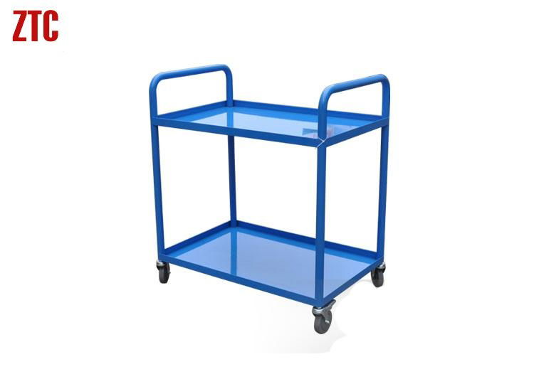 Industrial hand truck with double layers 