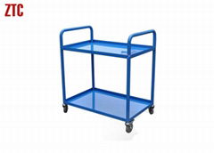 Industrial hand truck with double layers