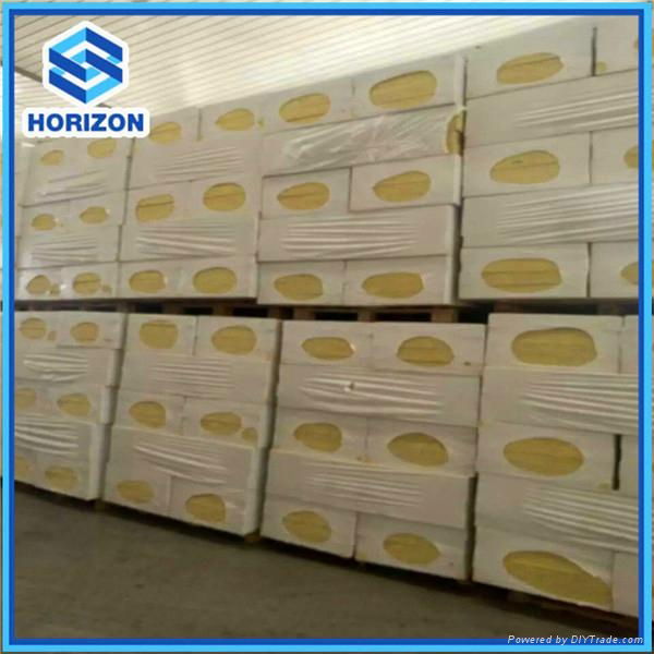 Professional supplier for rock wool roof and wall sandwich panel 4