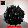 Supermaket Commercial Display Fiberglass Chrome Balloons for Cosmetic Store Disp 2