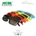 Circular Polarized 3D glasses for 3D cinemas Master Image 3D