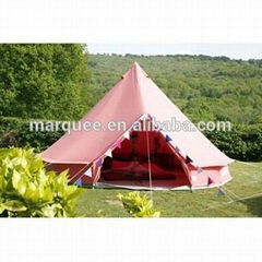 Fashionart 5m cotton canvas luxury bell tent 