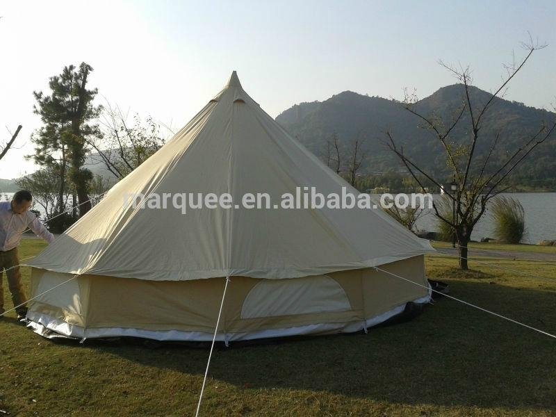 Fashionart 6m cotton canvas luxury bell tent  1