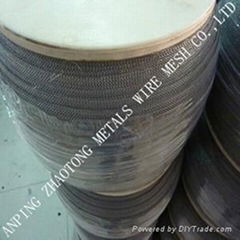 Gas and Liquid Filter Knitted Wire Mesh SS Aluminum galvanized wire