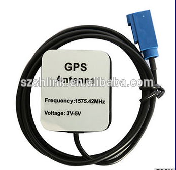 GPS tracker antenna with FAKRA C Female, RG174 coaxial cable with 3meters length