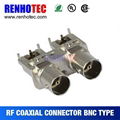 75ohm bnc jack female connector