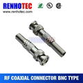 crimp plug male bnc connector for cables