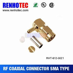 Right angle cables sma connector