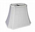 Rectangle Shantung Silk Lamp Shade Cut