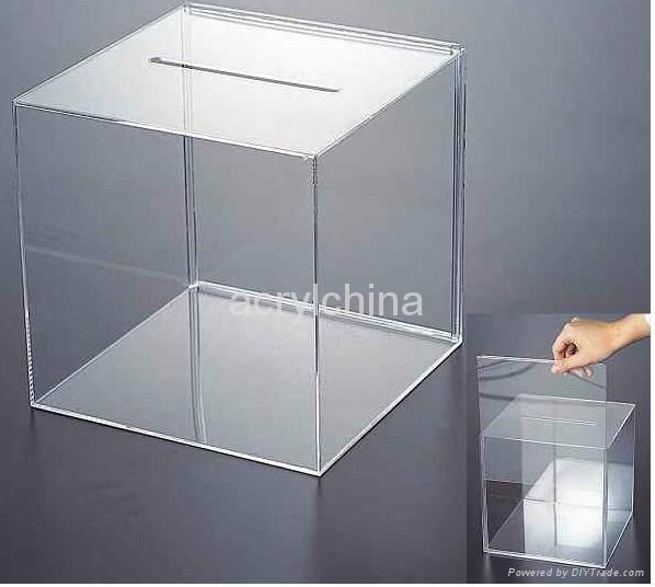 design attractive Acrylic box display with best price 3