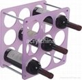 customized design acrylic Red wine rack 2