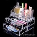 Acrylic cosmetic store display for retailer
