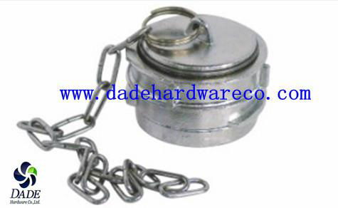 GUILLEMIN COUPLING-CAP WITH LATCH WITH CHAIN    