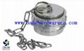 GUILLEMIN COUPLING-CAP WITH LATCH WITH CHAIN    