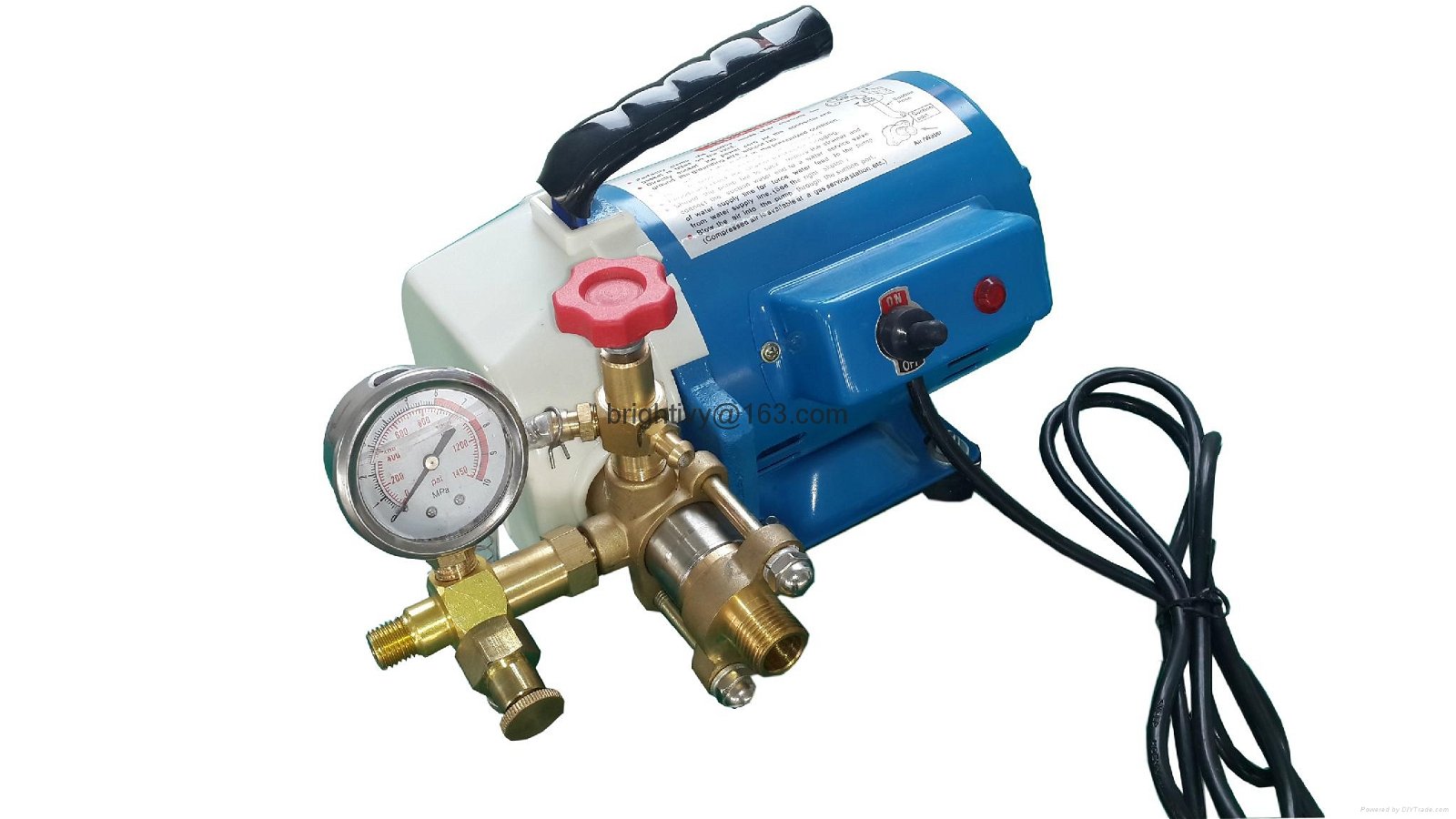 Electrical Hydraulic test pumpDSY-100