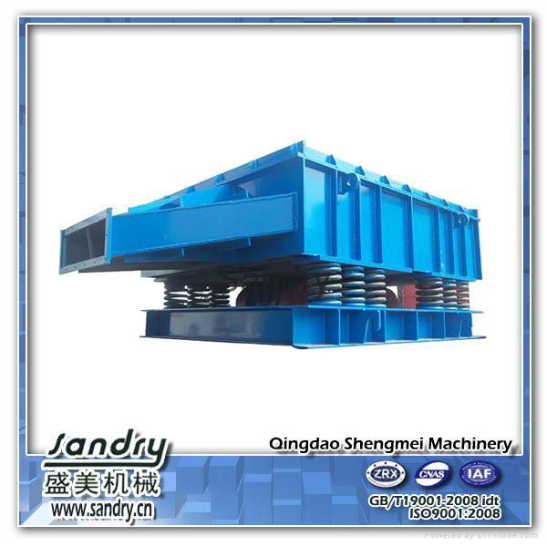 Resin sand reclamation and molding line-Vibrating sand falling machine