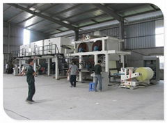 Paper coating machine for thermal paper with long image life characteristic 