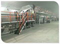 Paper coating line for thermal direct