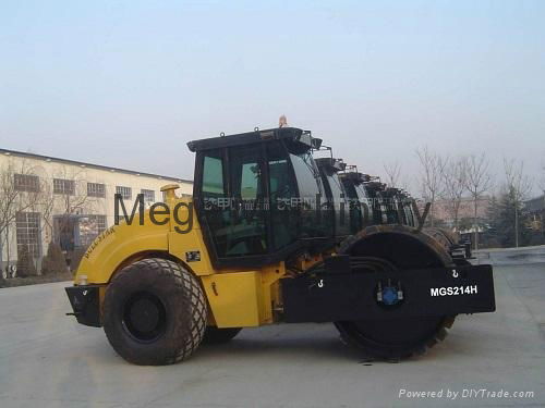 Hydraulic 8/12/14 ton single drum vibratory roller 3