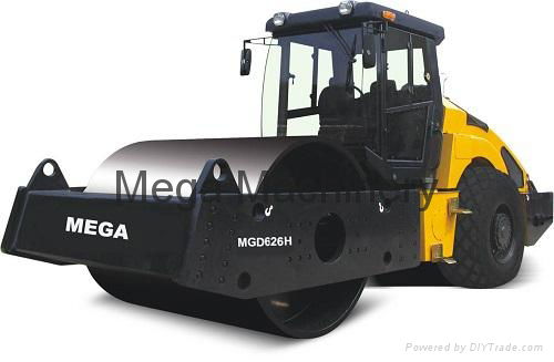 Hydraulic 18/20/22 ton single drive vibratory roller