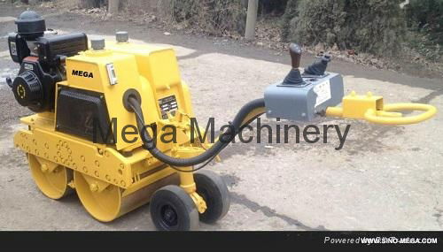 Hydraulic walking behind vibratory roller 2