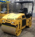 Hydraulic tire drum combined vibratory roller 3