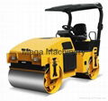 Hydraulic tire drum combined vibratory roller 4