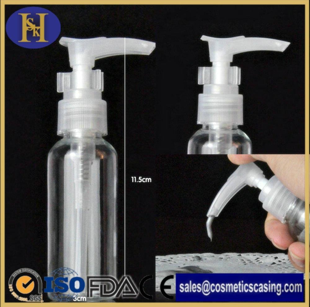 Luxury cosmetic packaging plastic 60ml wholesales cream bottle 3