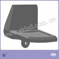 High chromium alloy steel ISO excavator wear bucket heel shroud