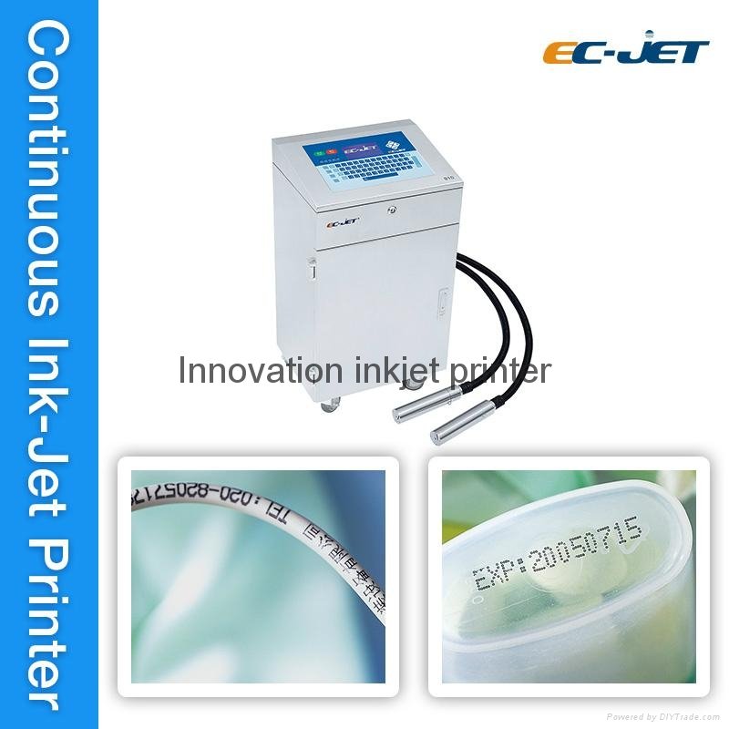 Dual-Head Continuous Cij Inkjet Printer for Drug Packaging (EC-JET910) 3