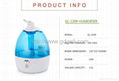 2016 new HEPA Filter LED lamp Humidifier